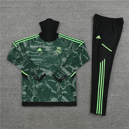 Real Madrid "Forest Silence" Premium UCL Tracksuit from FootballPrestige.com - Premium Football Kits