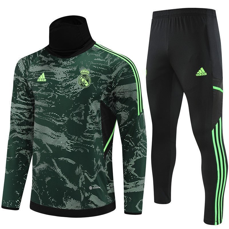 Real Madrid "Forest Silence" Premium UCL Tracksuit from FootballPrestige.com - Premium Football Kits
