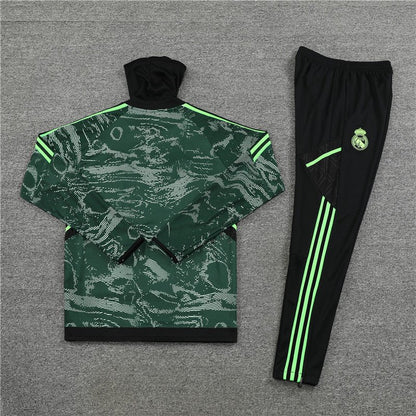 Real Madrid "Forest Silence" Premium UCL Tracksuit from FootballPrestige.com - Premium Football Kits