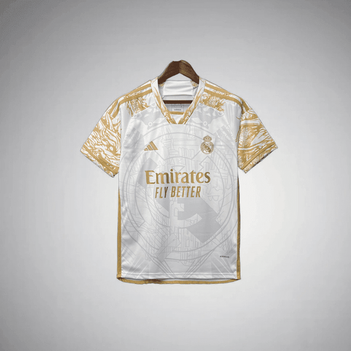 Real Madrid "Golden Dynasty" Premium Kit from FootballPrestige.com - Premium Football Kits