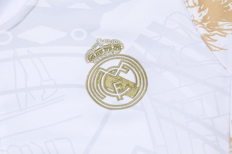 Real Madrid "Golden Dynasty" Premium Tracksuit from FootballPrestige.com - Premium Football Kits