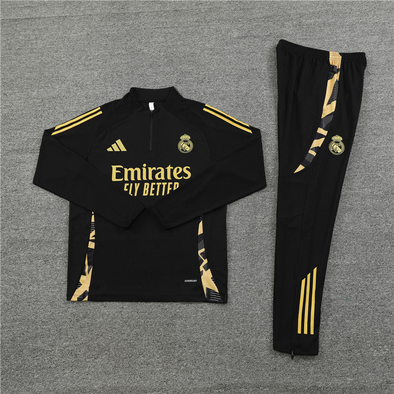 Real Madrid "Golden Era" Premium Tracksuit from FootballPrestige.com - Premium Football Kits