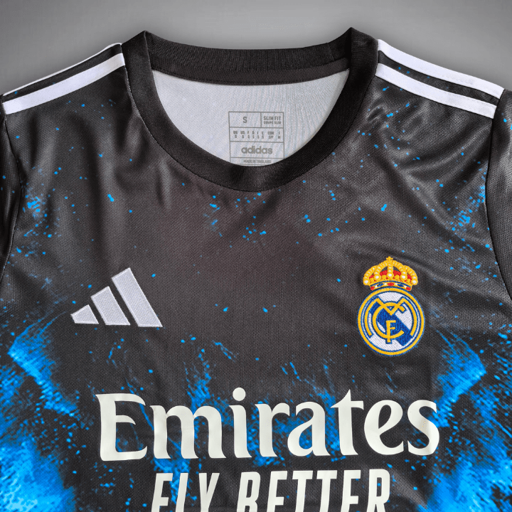 Real Madrid "Lightning Sky" Premium Kit from FootballPrestige.com - Premium Football Kits