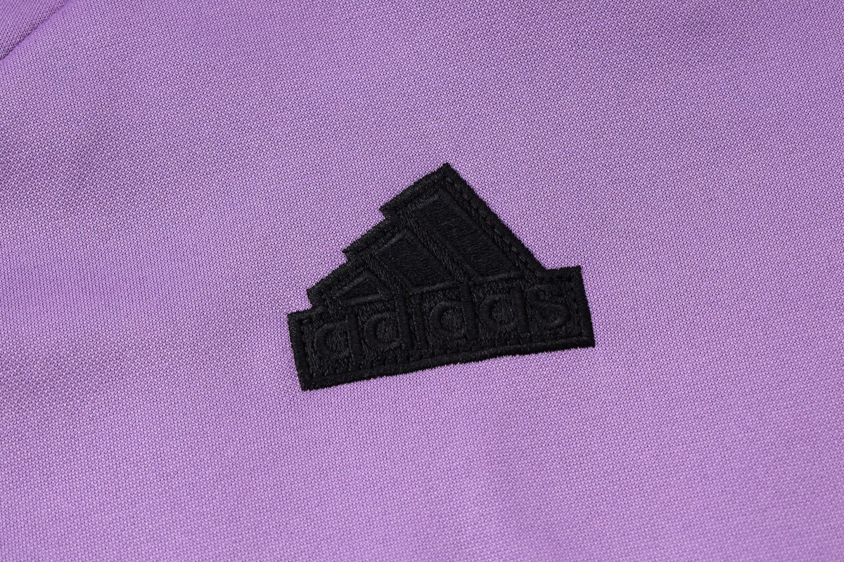Real Madrid Purple and White Premium Tracksuit from FootballPrestige.com - Premium Football Kits