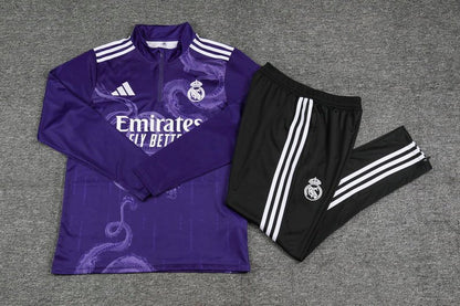 Real Madrid "Purple Dragon" Premium Tracksuit from FootballPrestige.com - Premium Football Kits