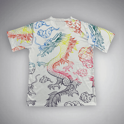 Real Madrid "Rainbow Dragón Blanco" Premium Kit from FootballPrestige.com - Premium Football Kits