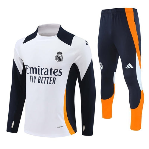 Real Madrid "Supercharged" Premium Kids Size Tracksuit from FootballPrestige.com - Premium Football Kits