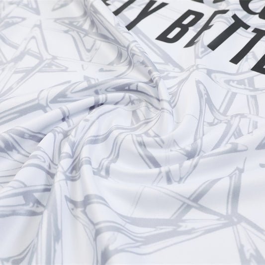 Real Madrid "White Armor" Premium Kids Size Tracksuit from FootballPrestige.com - Premium Football Kits