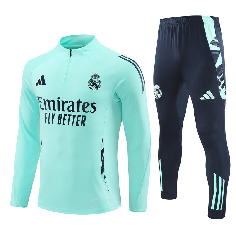 Real Madrid x Tiffany Premium Kids Size Tracksuit from FootballPrestige.com - Premium Football Kits