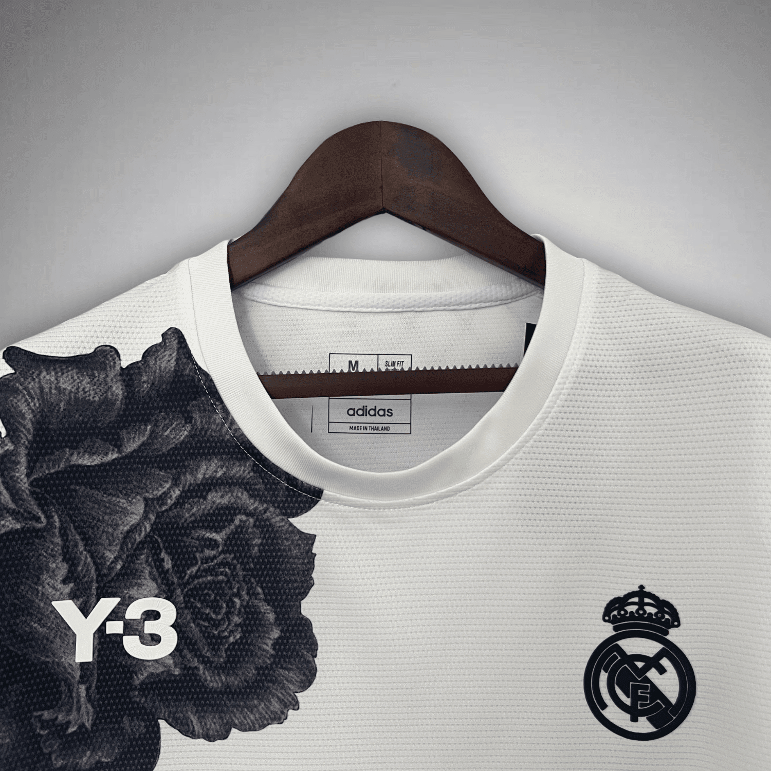 Real Madrid x Y3 Premium White Kit from FootballPrestige.com - Premium Football Kits