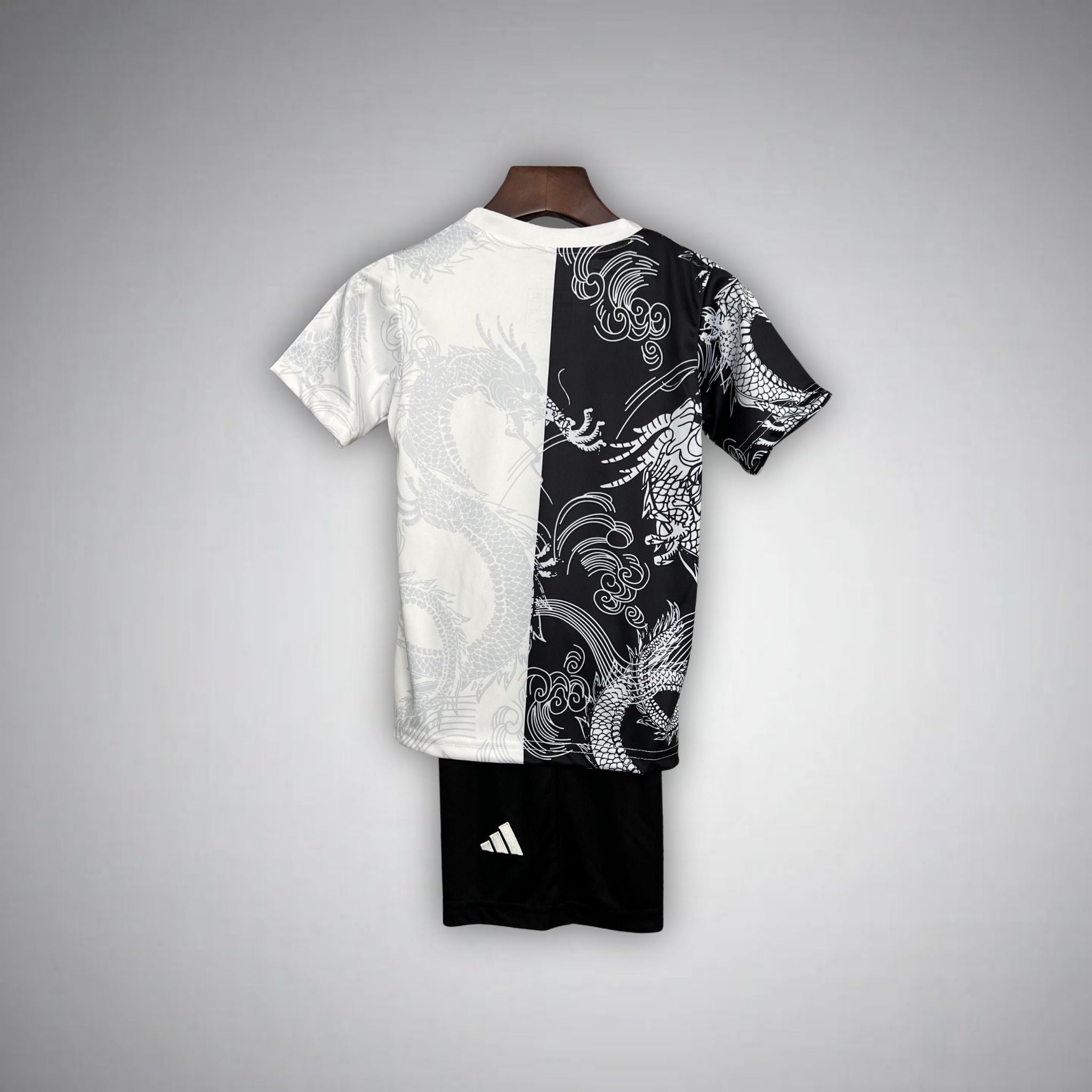 Real Madrid "Yin and Yang" Premium Kids Size Kit from FootballPrestige.com - Premium Football Kits