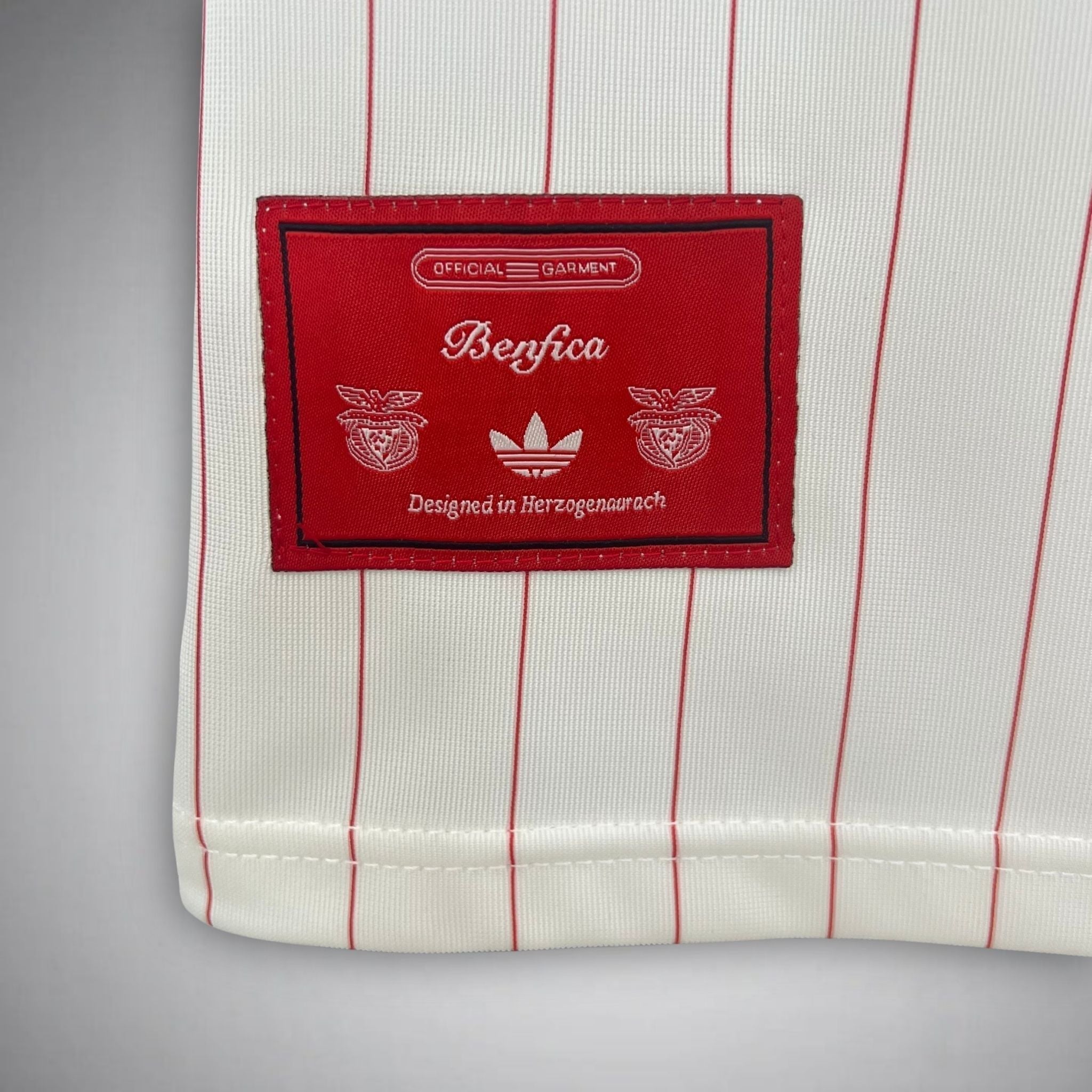 SL Benfica "Retro Stripes" Premium Kit from FootballPrestige.com - Premium Football Kits