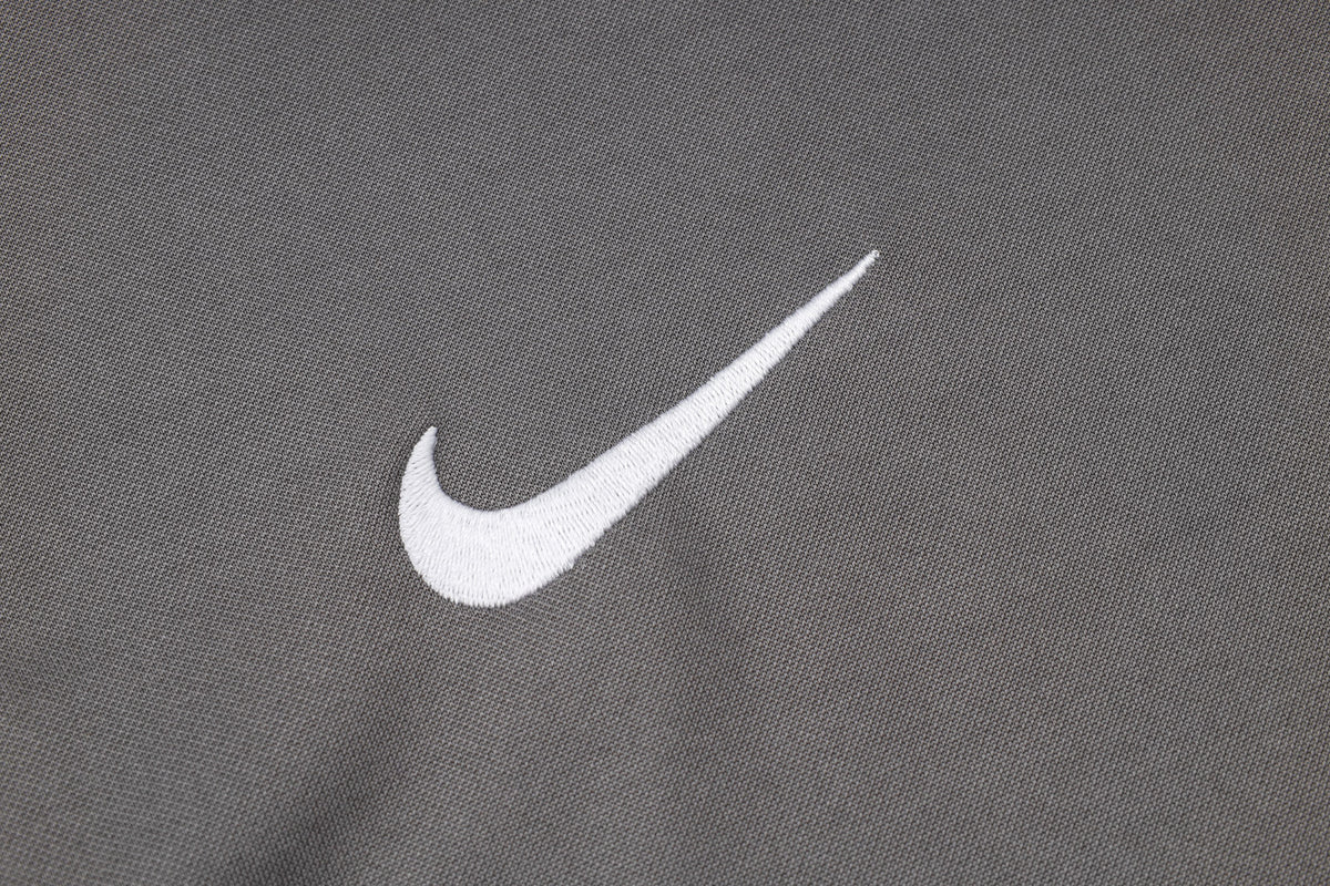 Tottenham Gray and Black Premium Tracksuit from FootballPrestige.com - Premium Football Kits